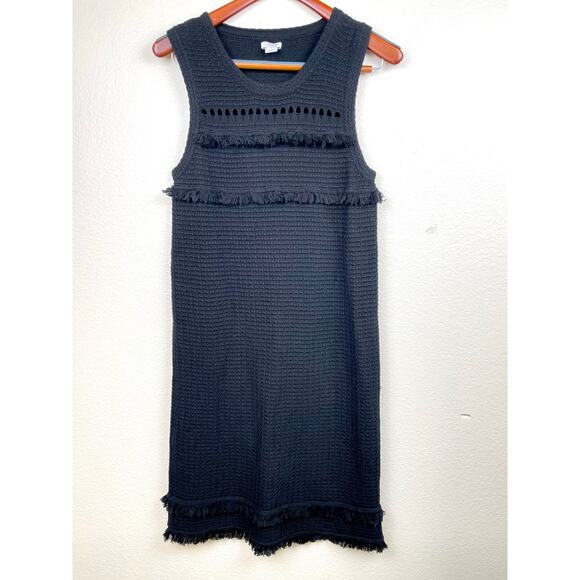 J. Crew Dresses & Skirts - J. Crew Womens Dress Sz M Crochet Fringe Dark Fairy Earthy Witchy Whimsigoth
